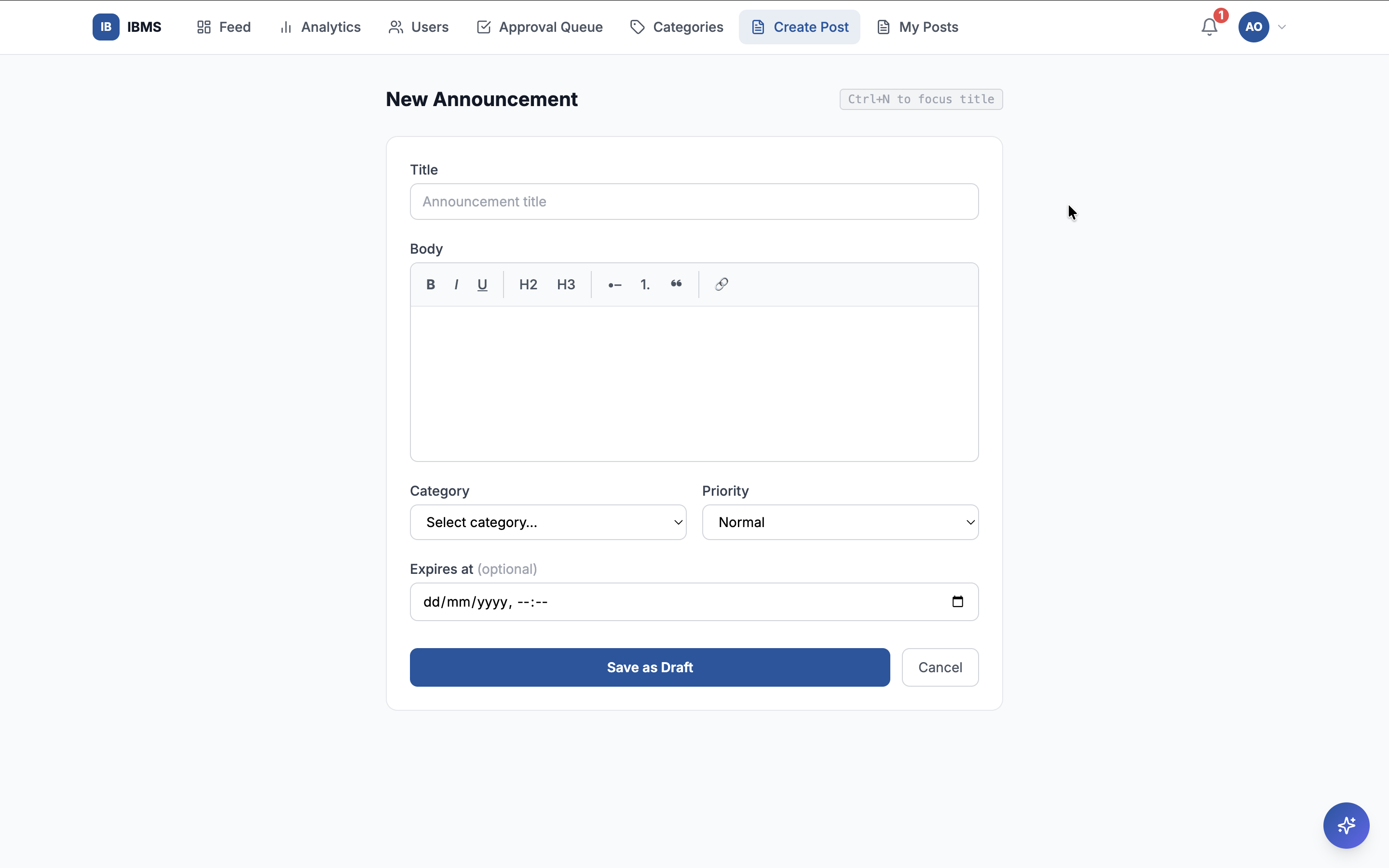 Interactive Bulletin Management System preview 6