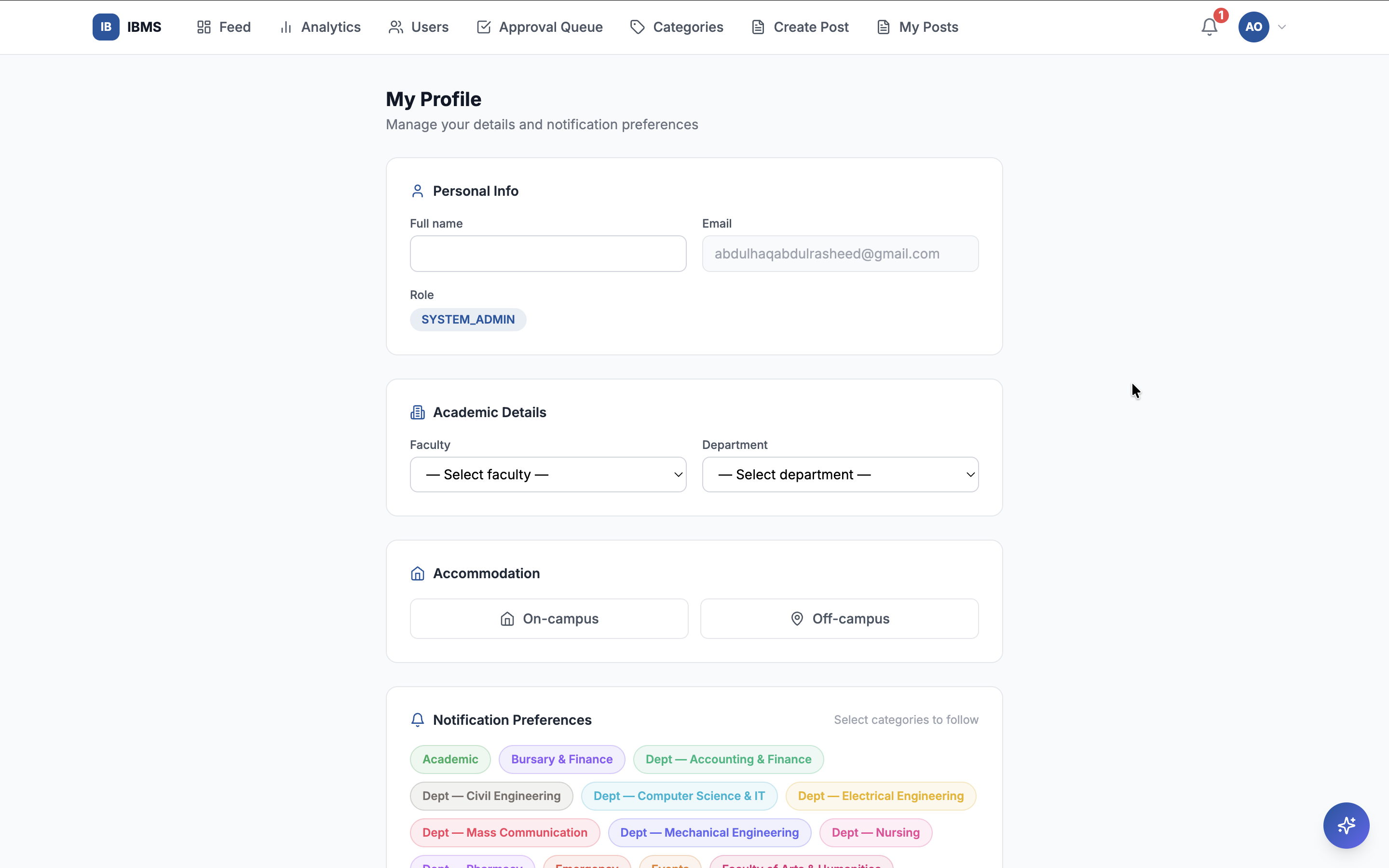 Interactive Bulletin Management System preview 8