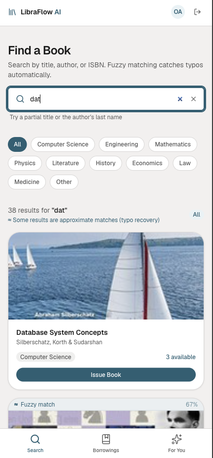 LibraFlow AI preview 2