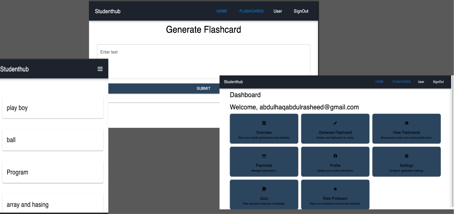 StudyHub — screenshot