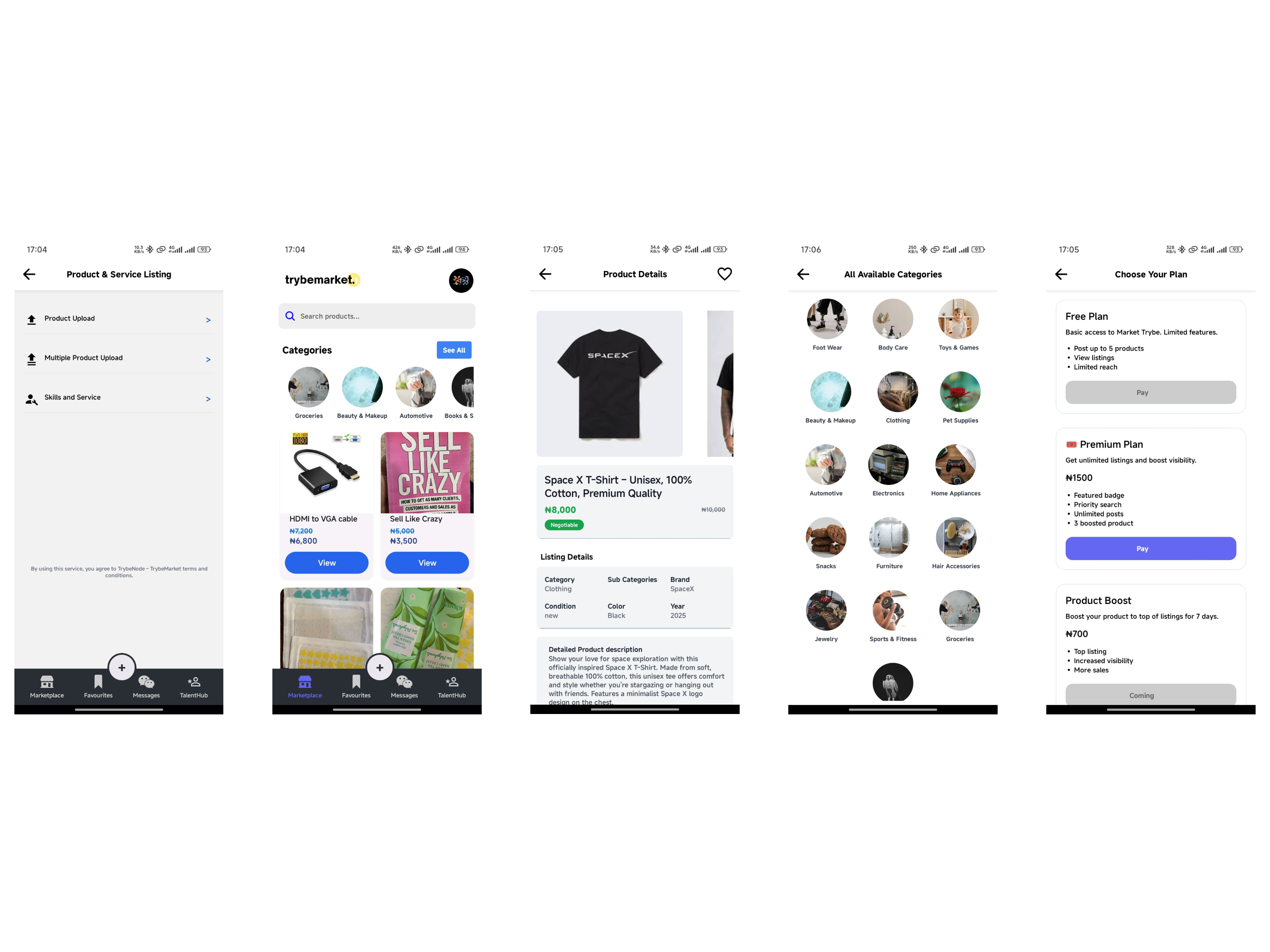 TrybeMarket preview 2